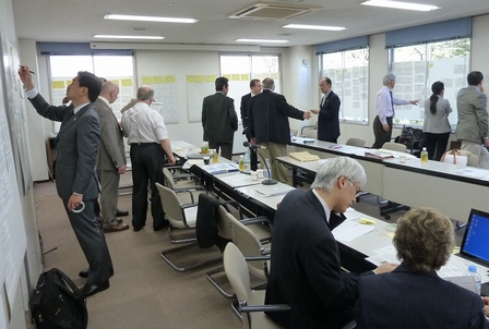 第2回国際プログラム委員会(IPC)論文の配分風景